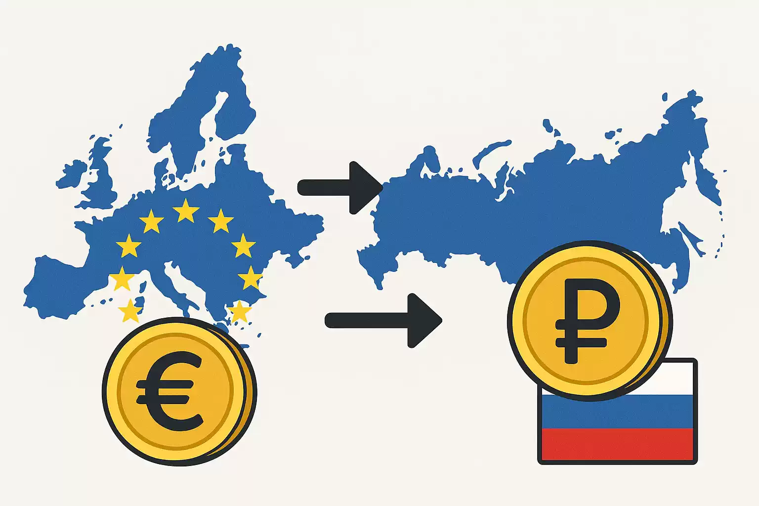 Как перевести деньги из Европы в Россию?
