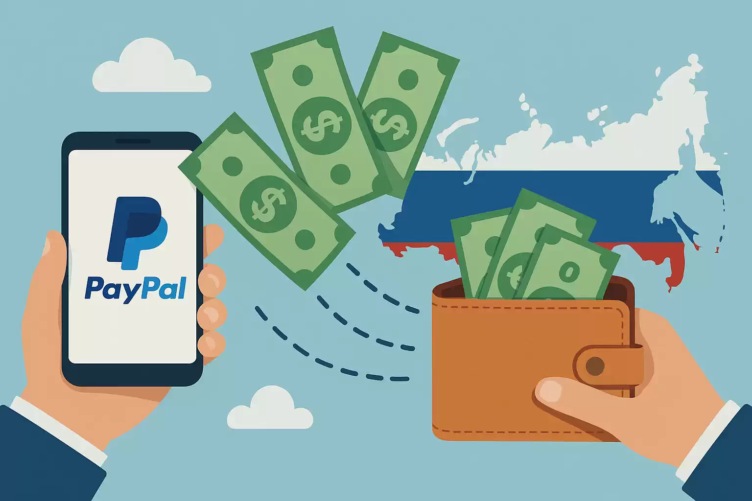 Перевод денег с PayPal в Россию