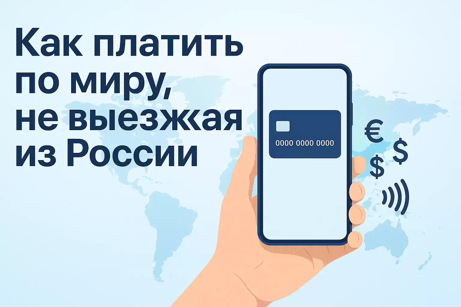 Как платить по миру, не выезжая из России