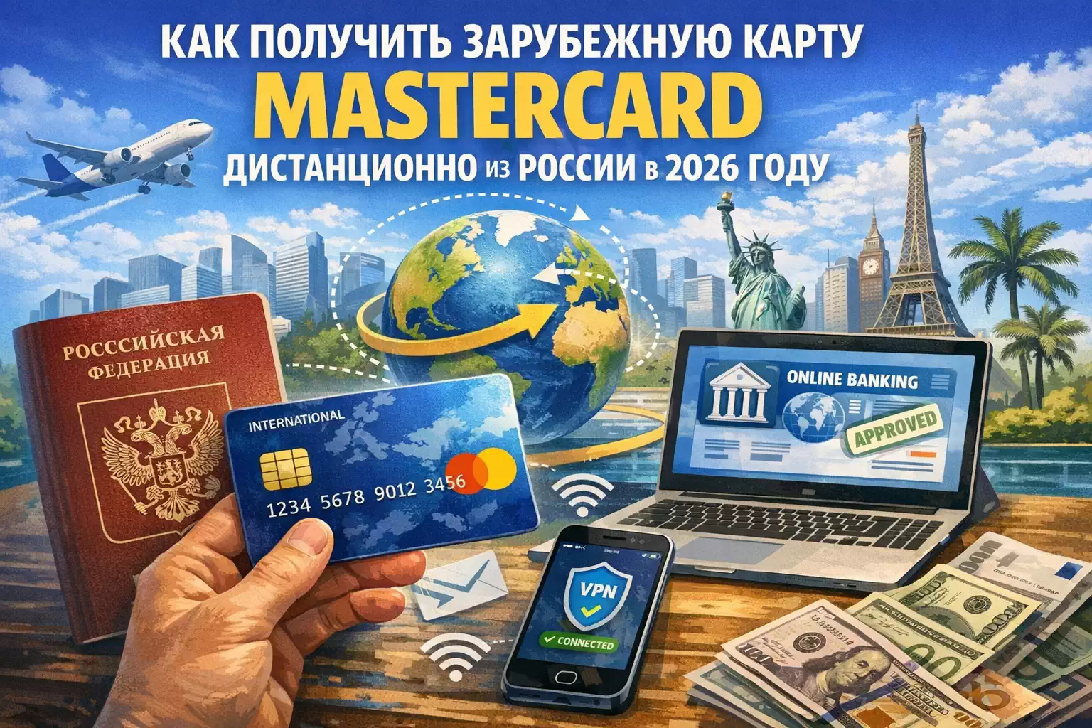 Как получить зарубежную карту из России в 2026 году
